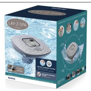 Bestway Lay-Z-Spa Saltwater Chlorinator One Size Gray Teal